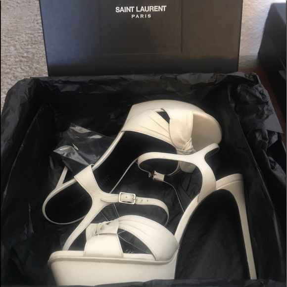 Saint Laurent Bianca 105 Bow Sandal - Picture 6 of 7